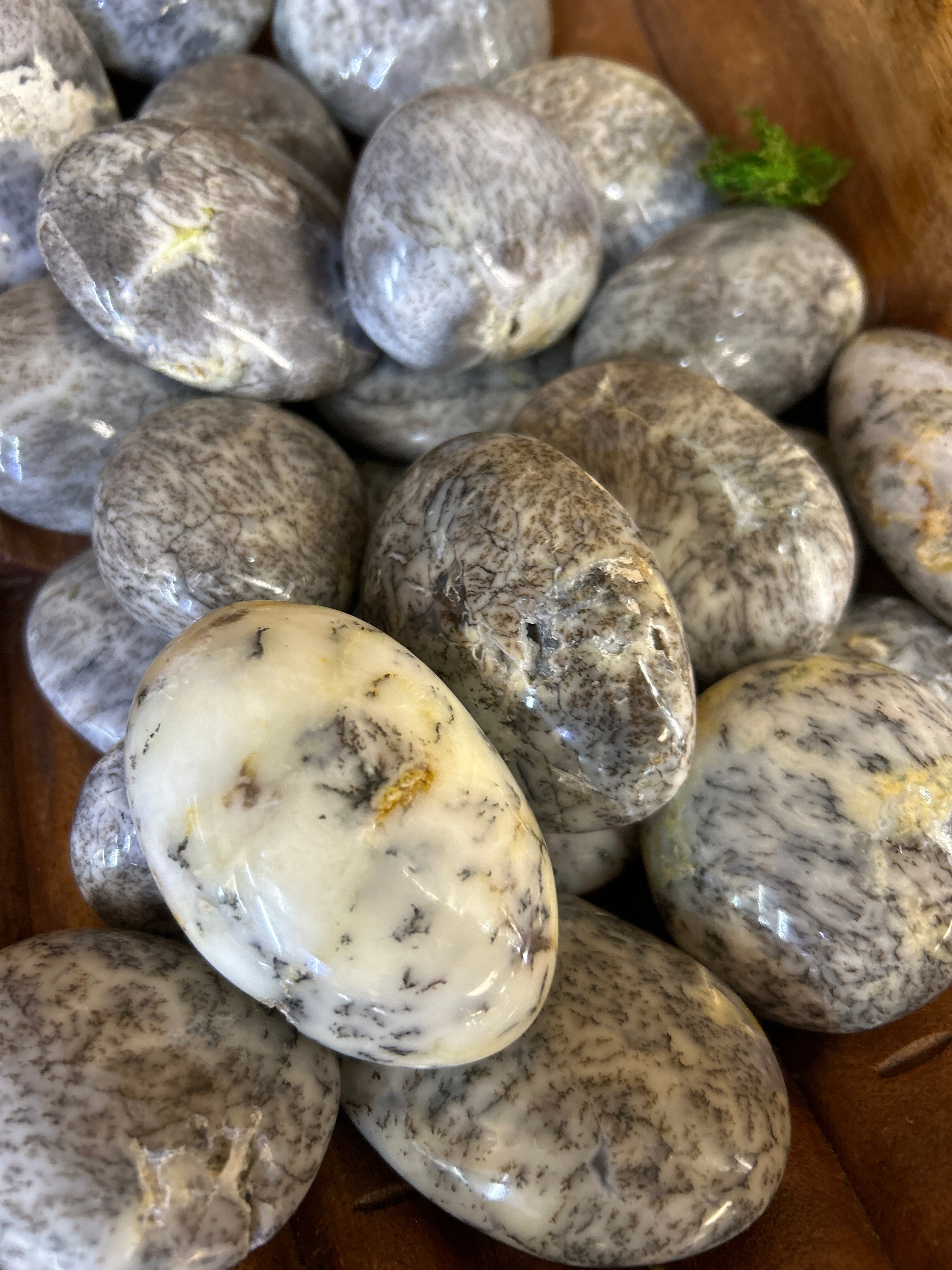 Dendritic Opal Palmstone Mountain Mineral Market